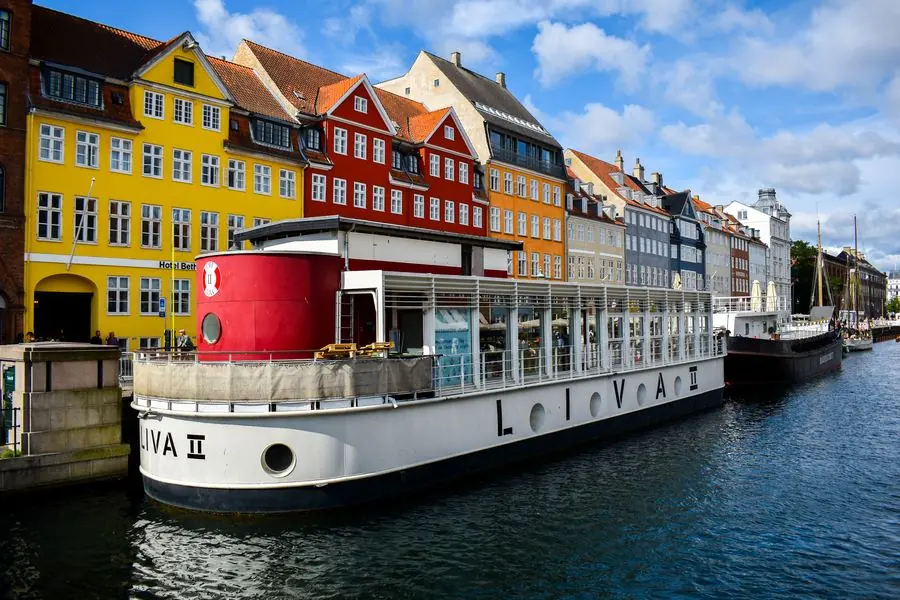 Restaurant boat LIVA II, Nyhavn Copenhagen